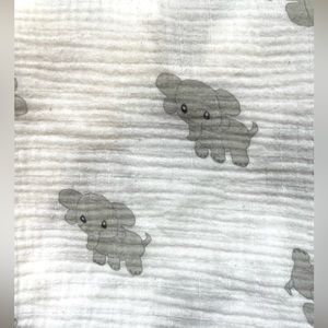 Aden + Anais Super Soft Elephant Cotton Muslin Swaddle Blanket
